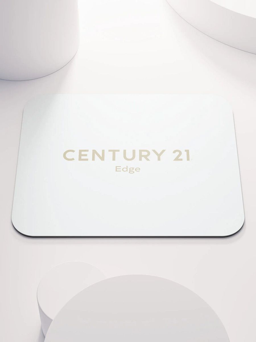 Mousepad - White with Gold Wordmark product image (1)