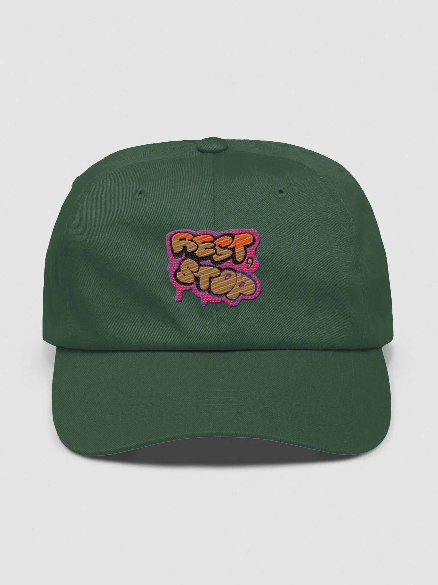 REST STOP 01: EMBROIDERED CAP product image (1)