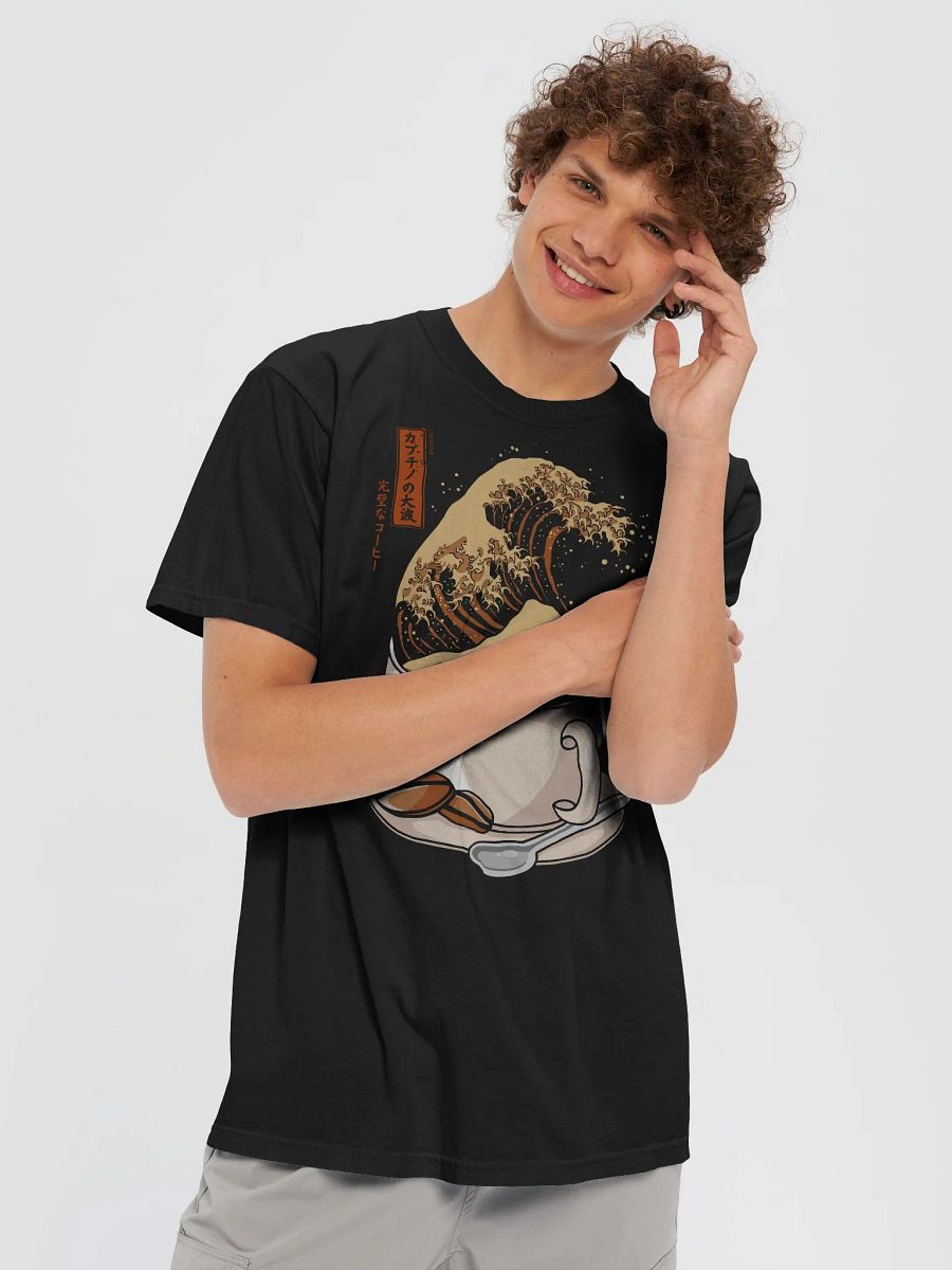 The Great Wave of Cappuccino - Heavyweight T-Shirt product image (14)