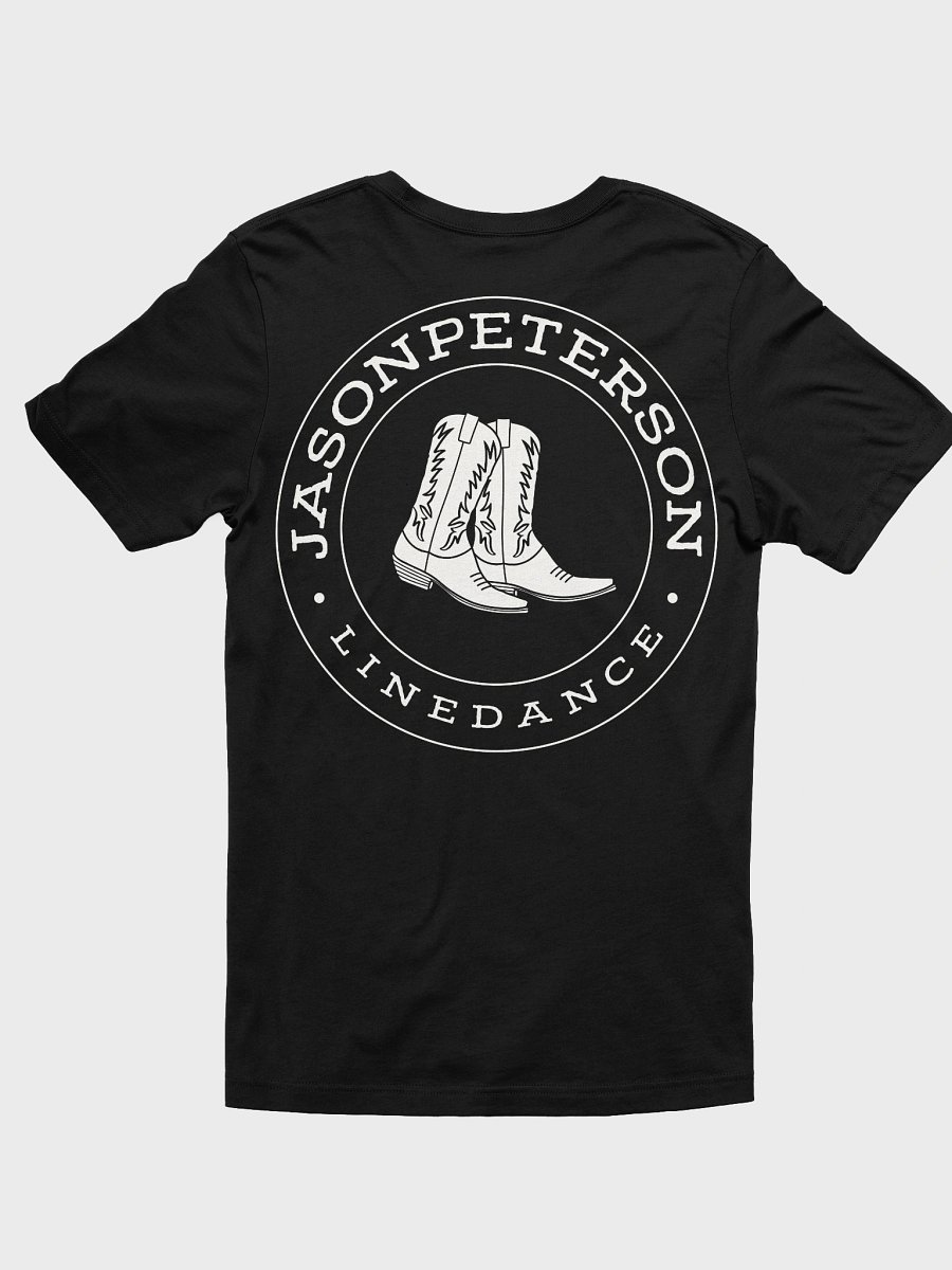 JPLinedance Classic - White Logo Bella Canvas T-Shirt product image (15)