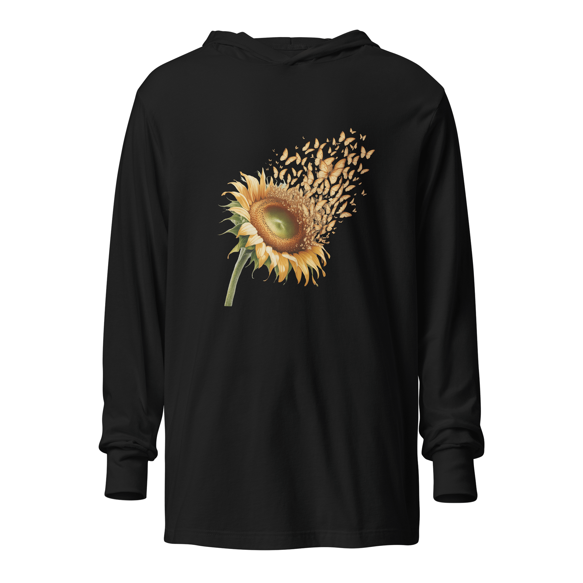 Sunflower Butterfly Hoodie product image (1)