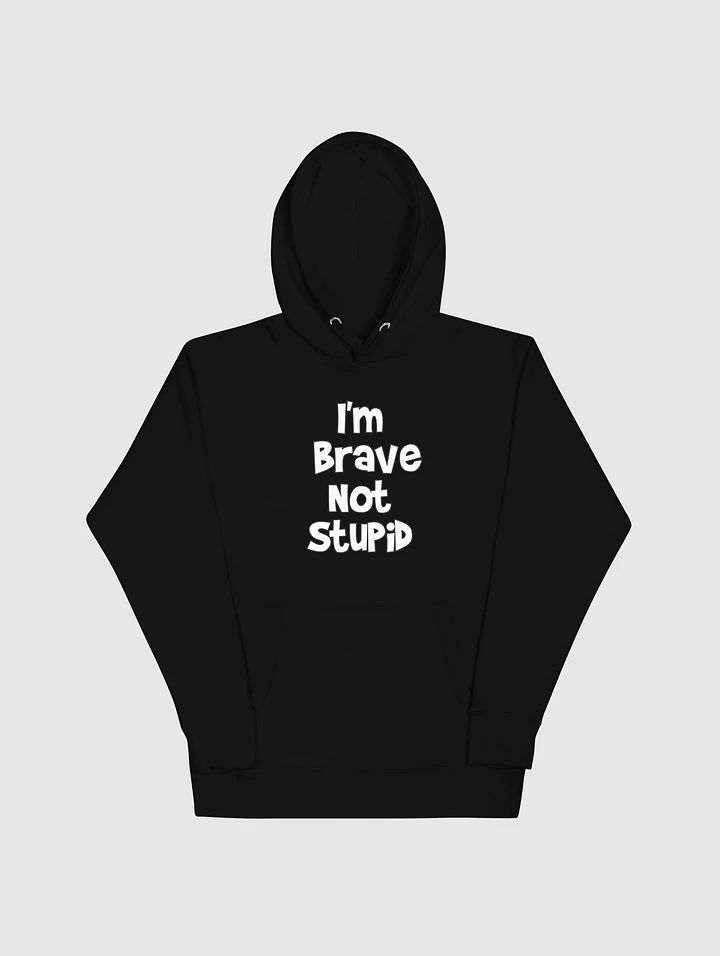 I'm Brave, Not Stupid! - Hoodie product image (1)