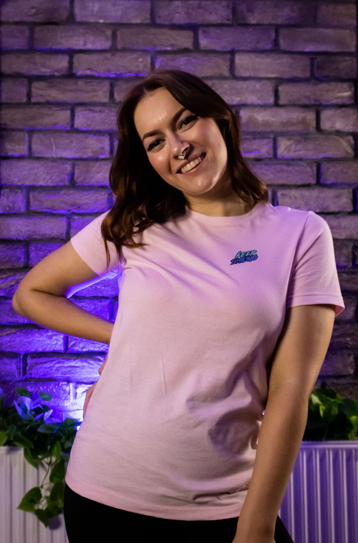 Keep Smiling Female T-Shirt product image (1)