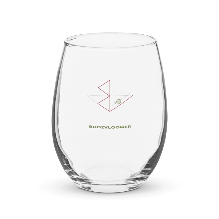 BoozyLoomer Stemless Wine Glass product image (1)
