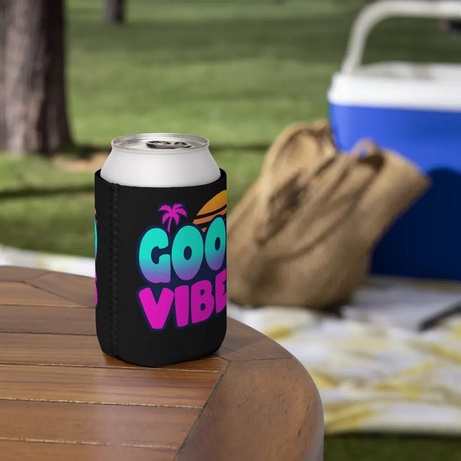 GOOD VIBES DRINK KOOZIE product image (7)