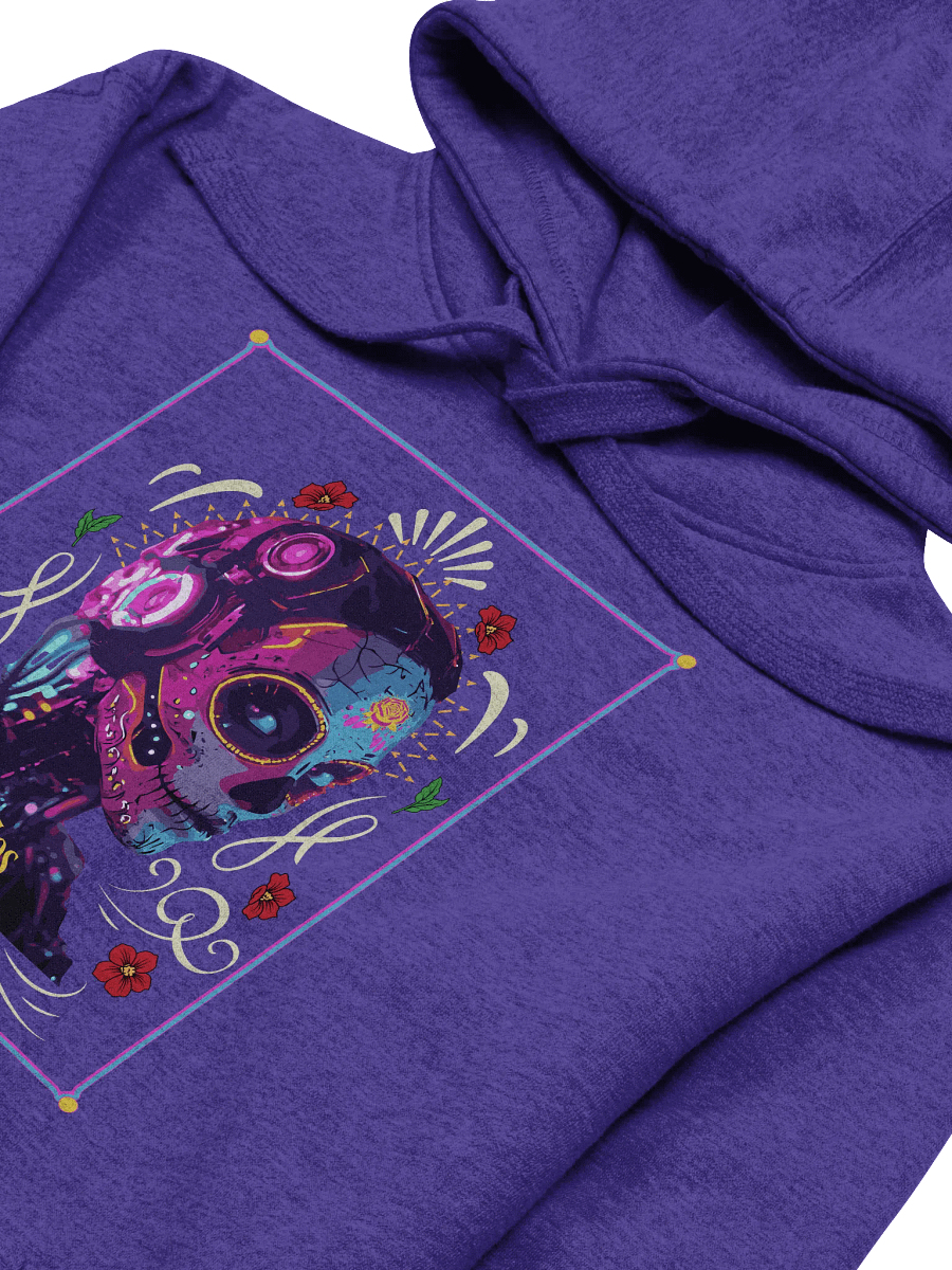 Cyber Día de los Muertos Hoodie product image (3)
