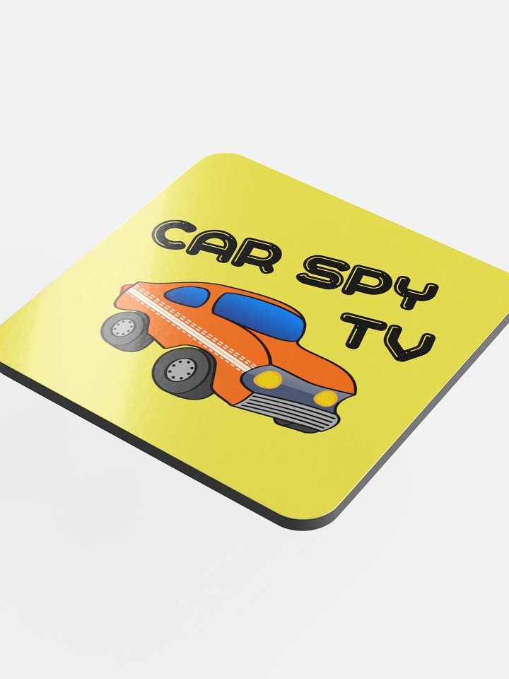 Coaster for Savages: CarSpyTV Logo product image (1)