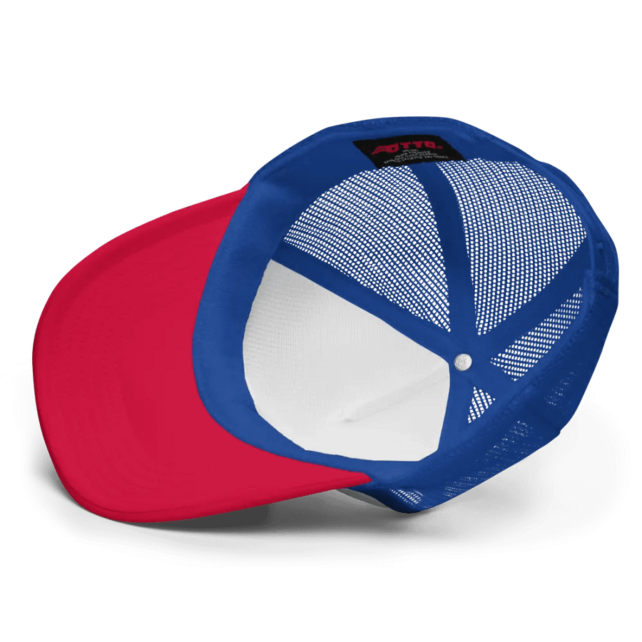 Tempest Dodgeball Club Foam Trucker Hat (Sapphire) product image (49)