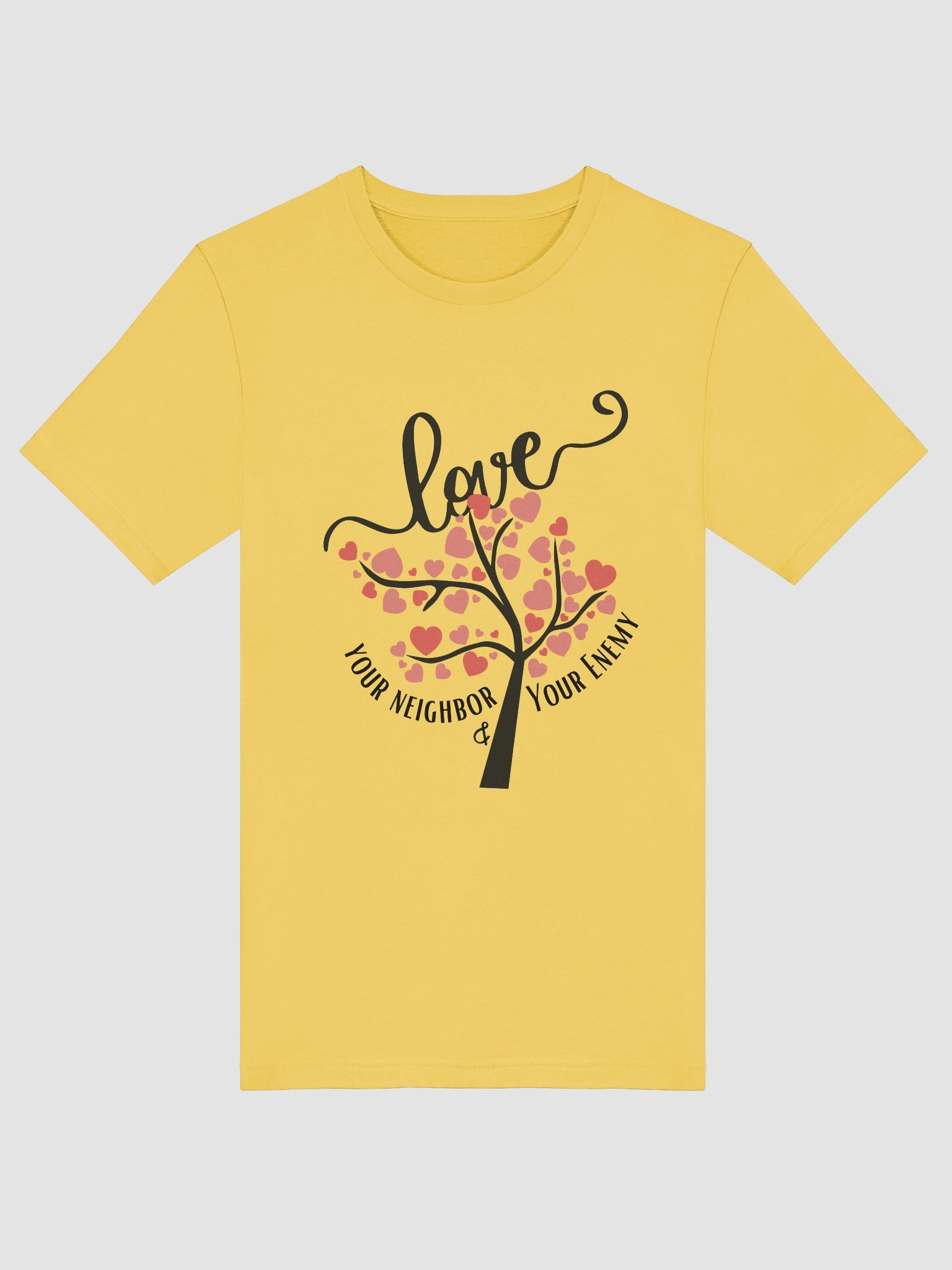 Love Your Neighbor and Your Enemy Lightweight T-Shirt product image (5)