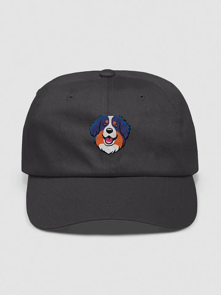 Cute Bernese Mountain Dog Illustration Dad Hat product image (1)