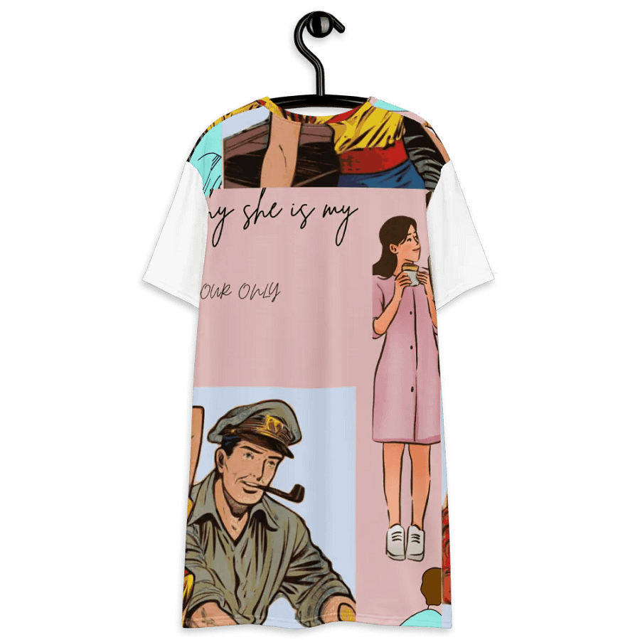 Vintage Comic All-Over Print Dress product image (6)