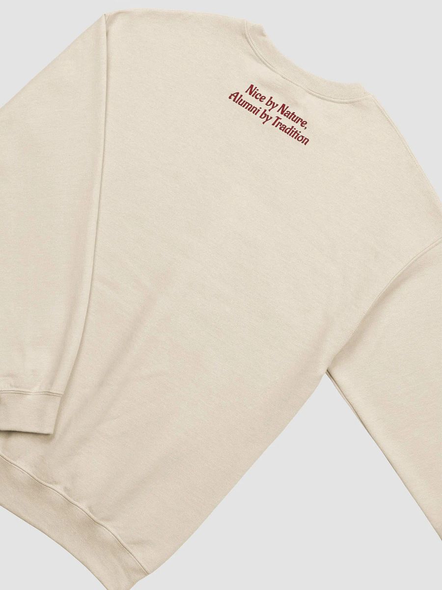 "Nice List Alumni: Nice by Nature, Alumni by Tradition" Crewneck Sweatshirt product image (4)