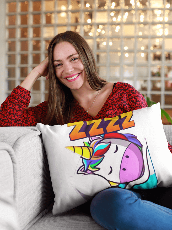 Sleepy Pillow - One Side Print product image (1)