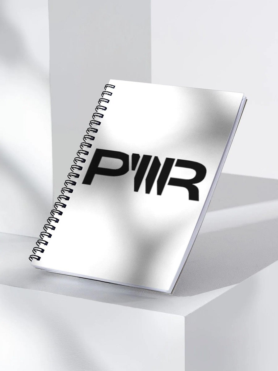 PWR H Spiral Notebook product image (3)