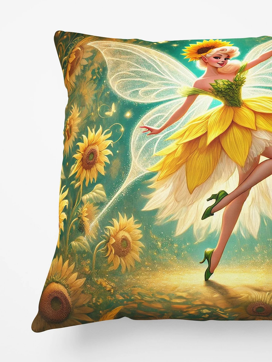 Sunflower Fairy Enchanting Throw Pillow product image (4)