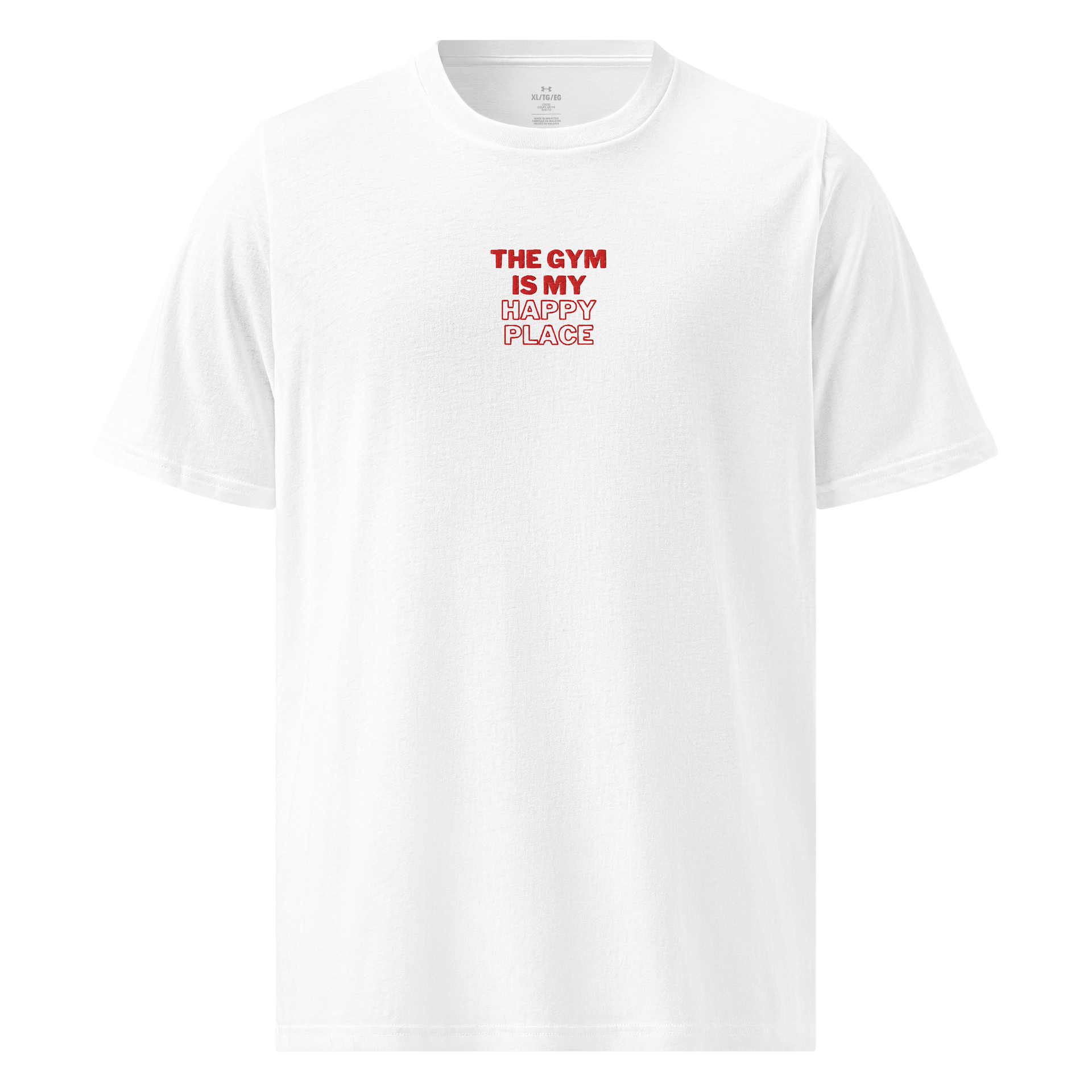 Happy Place Embroidered Gym Tee product image (1)