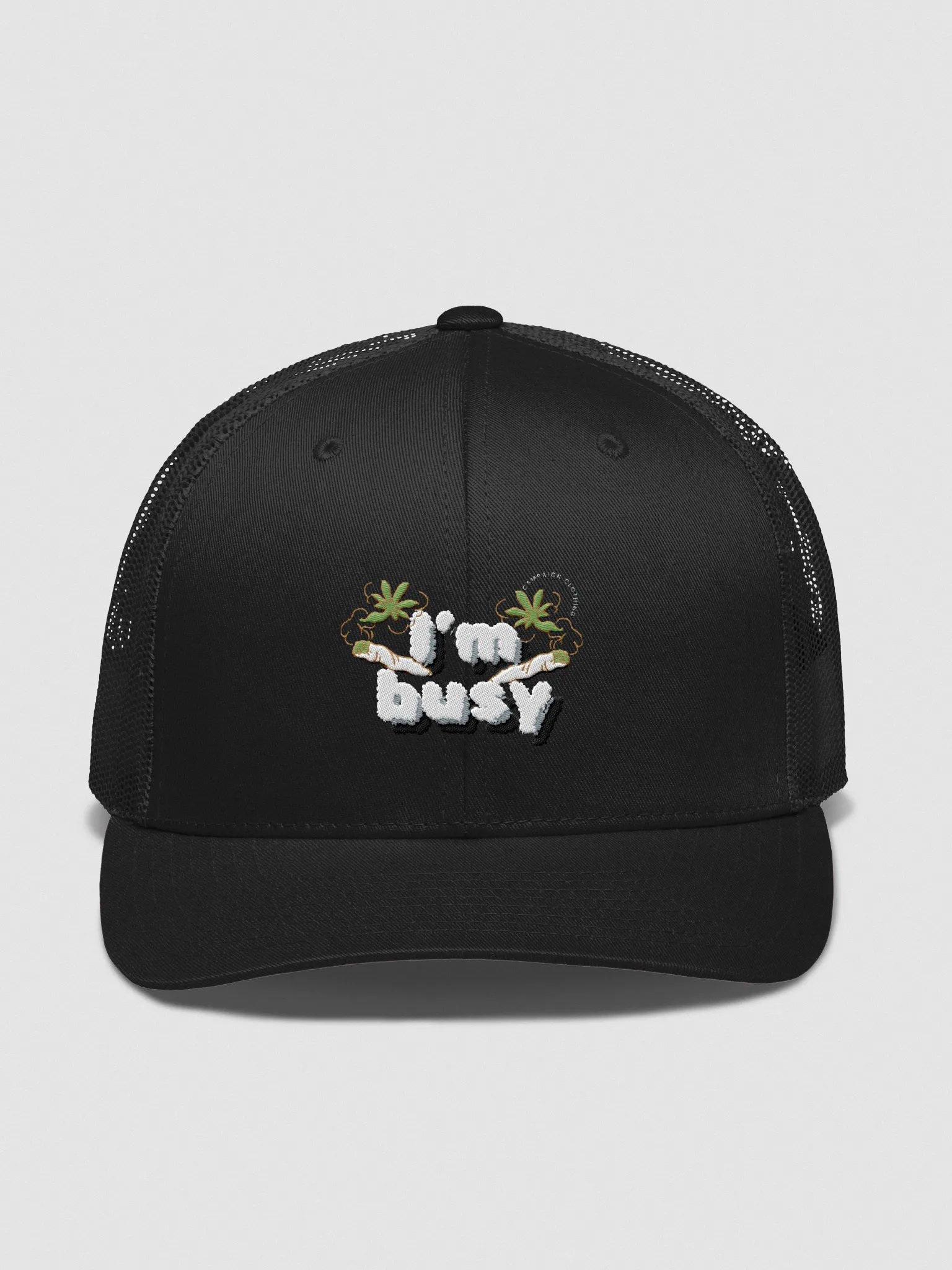 [Stoner's Haven] I'm busy Trucker Hat product image (2)