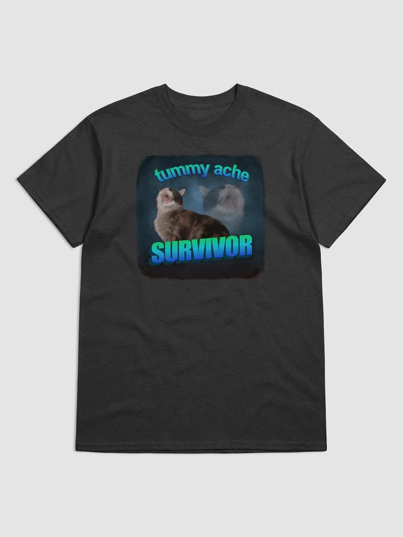 Tummy Ache Survivor - Cat T-shirt