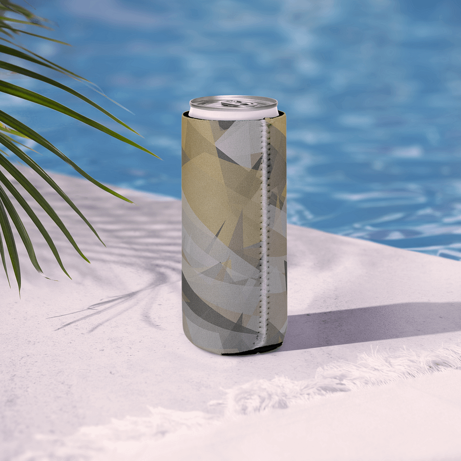 Geometric Elegance Can Cooler product image (6)