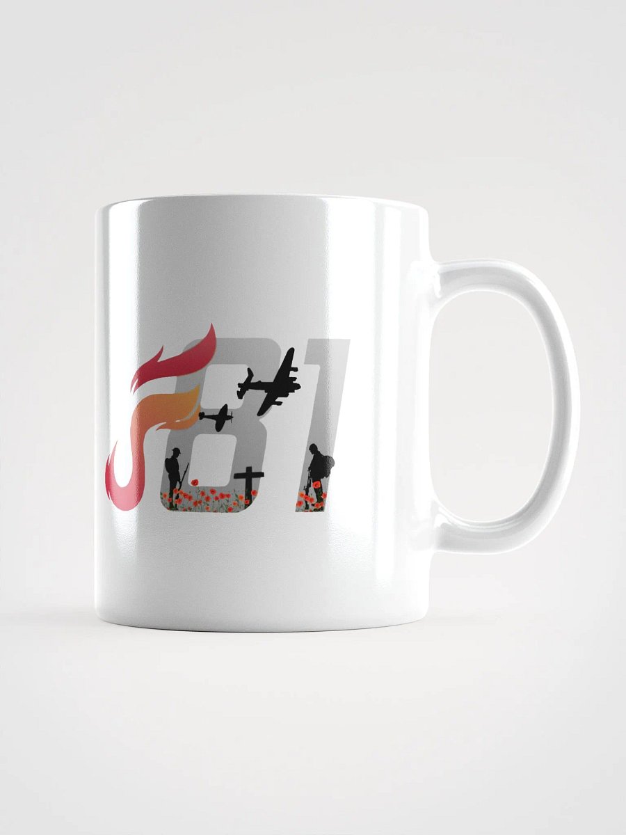 White Remembrance mug product image (3)