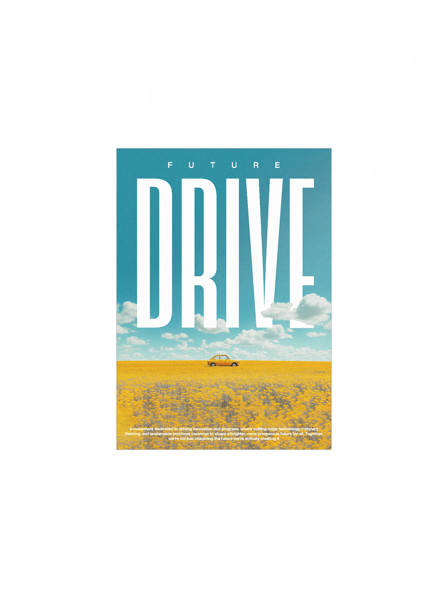 Future Drive Poster product image (2)