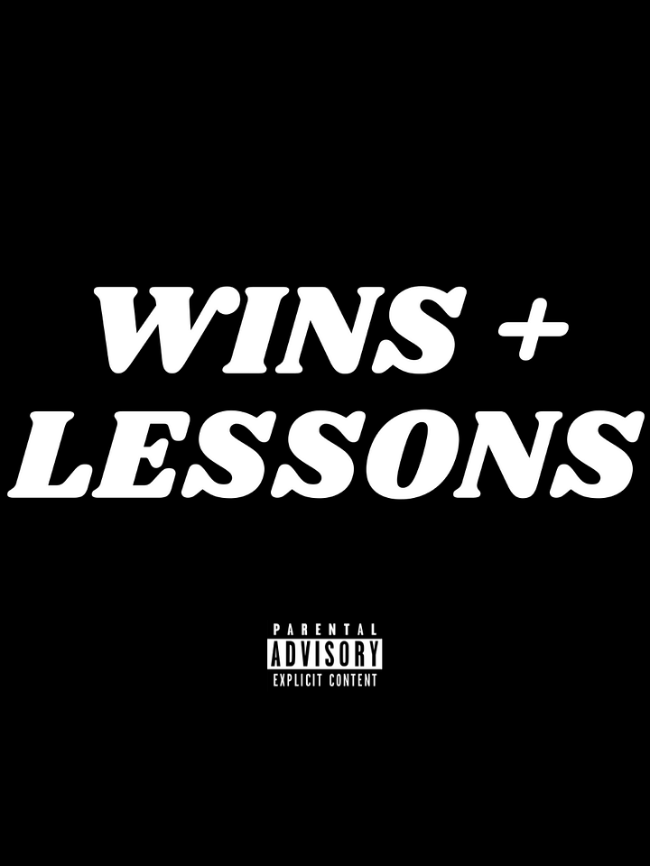 Wins and Lessons - EP product image (1)