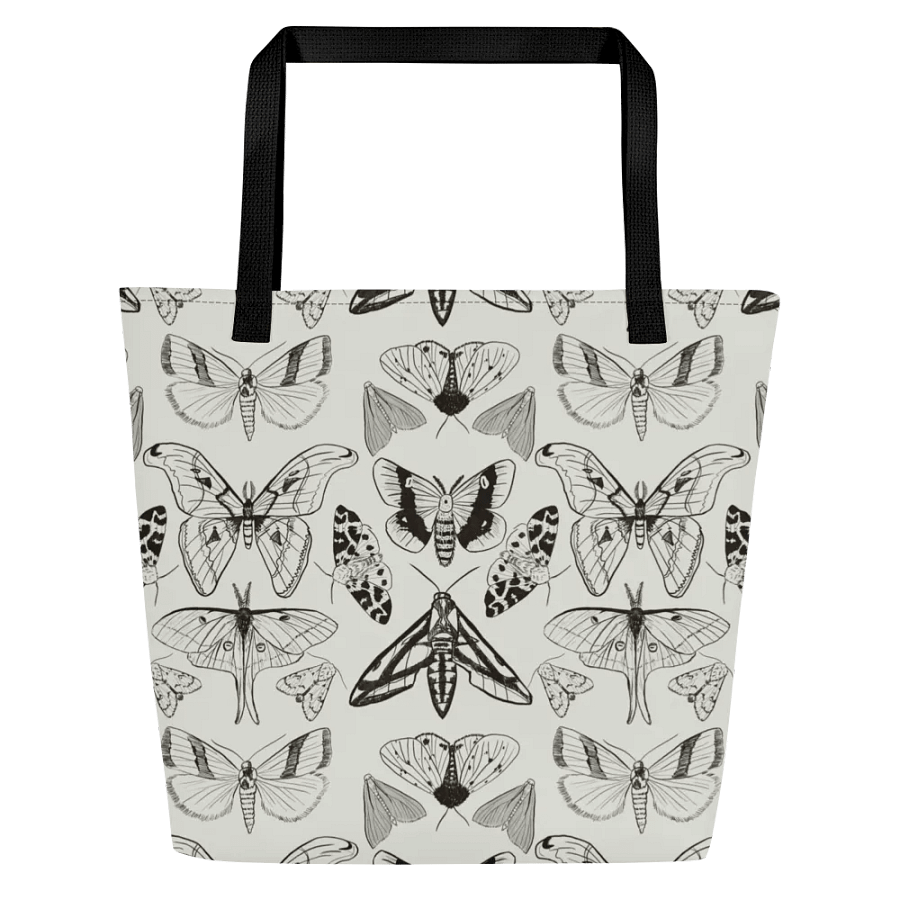 Nocturnal Cream Tote Bag product image (1)