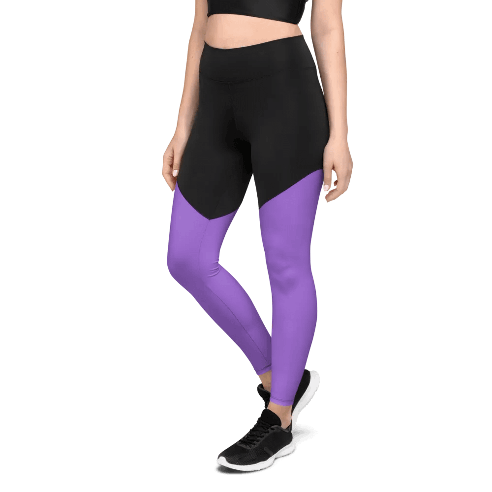 Plain Color Amethyst Sports Leggings product image (3)