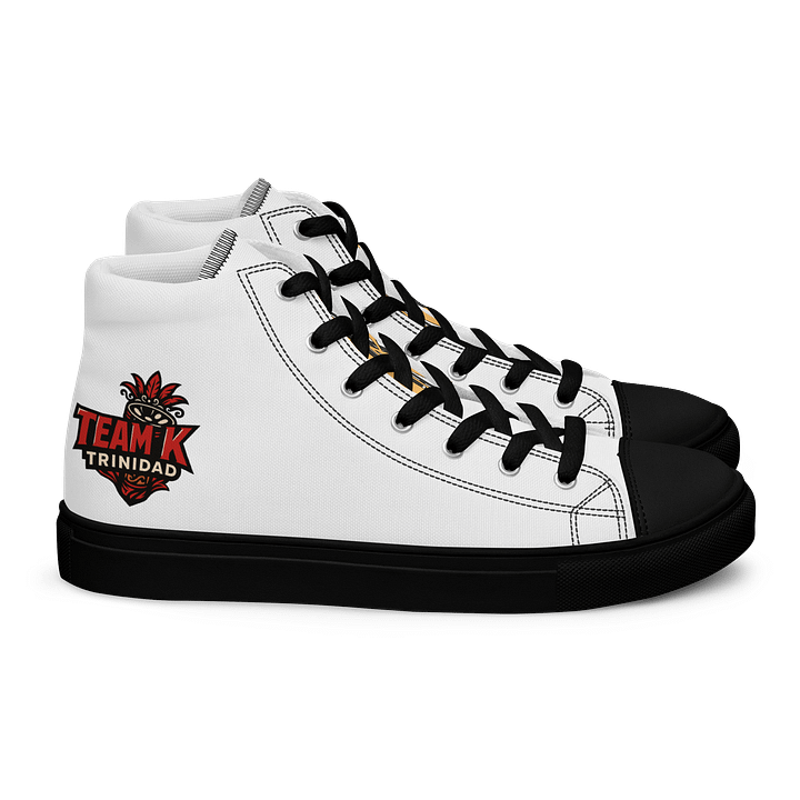 TEAM K TRINIDAD Women's High Top Canvas Shoes product image (2)