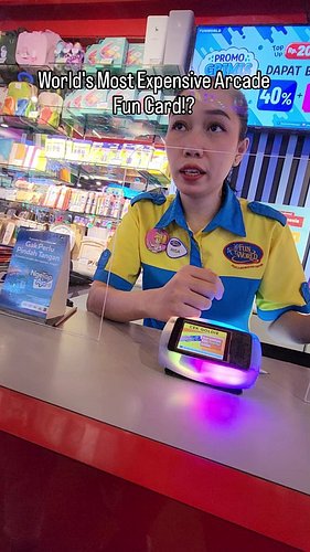 The WORLD's MOST EXPENSIVE Arcade Fun Card!? @ Fun World

Ever wondered how much an arcade fun card could possibly cost? 🤯

W...