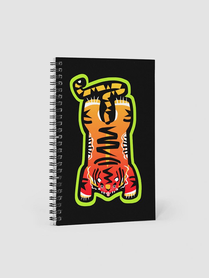Spiral Red Electric Tiger Notebook product image (1)