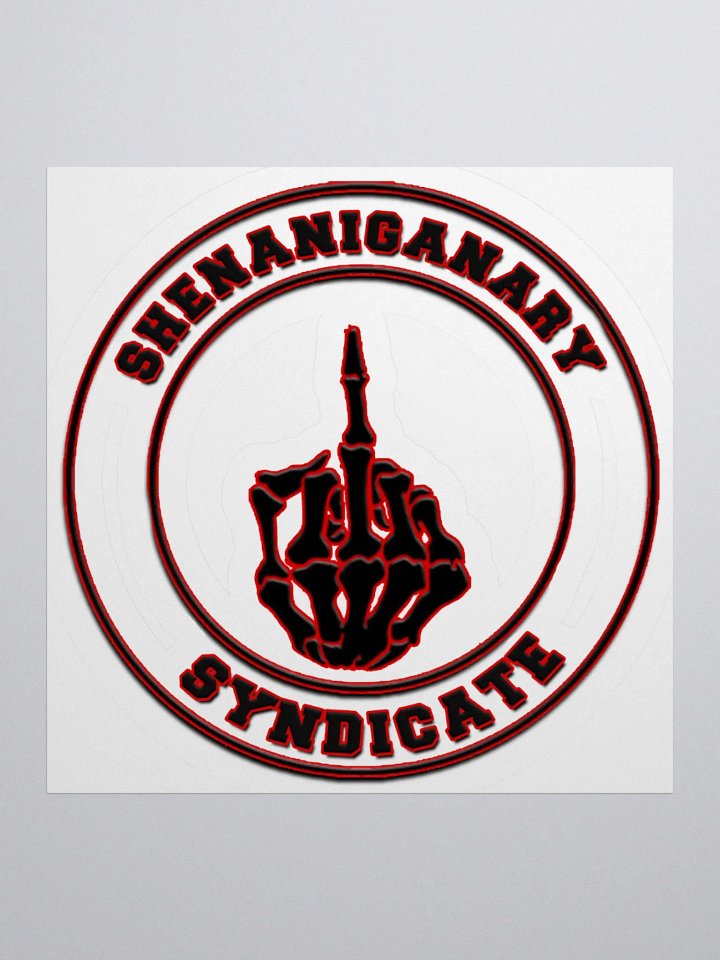 Shenaniganary Syndicate Rnd - Sticker product image (3)