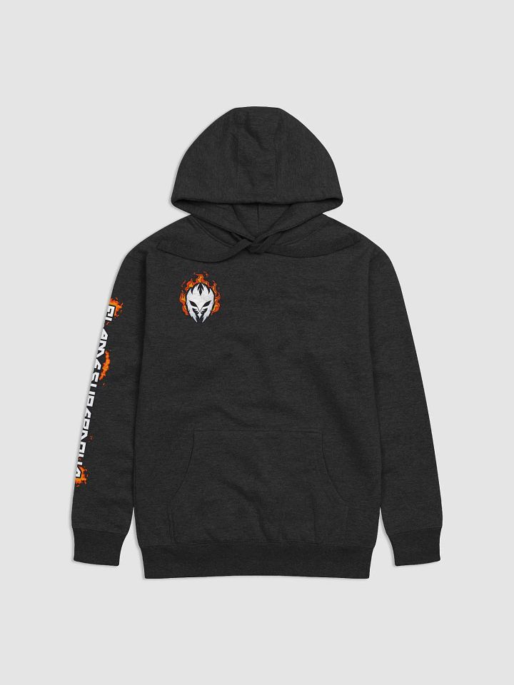 Mask Icon v2 (White) Cotton Heritage Hoodie product image (1)