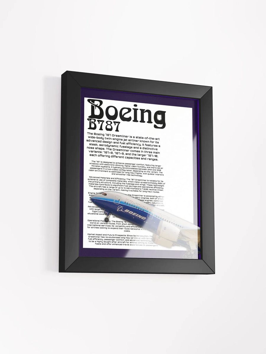 Boeing 787 Dreamliner: State-of-the-Art Poster product image (5)