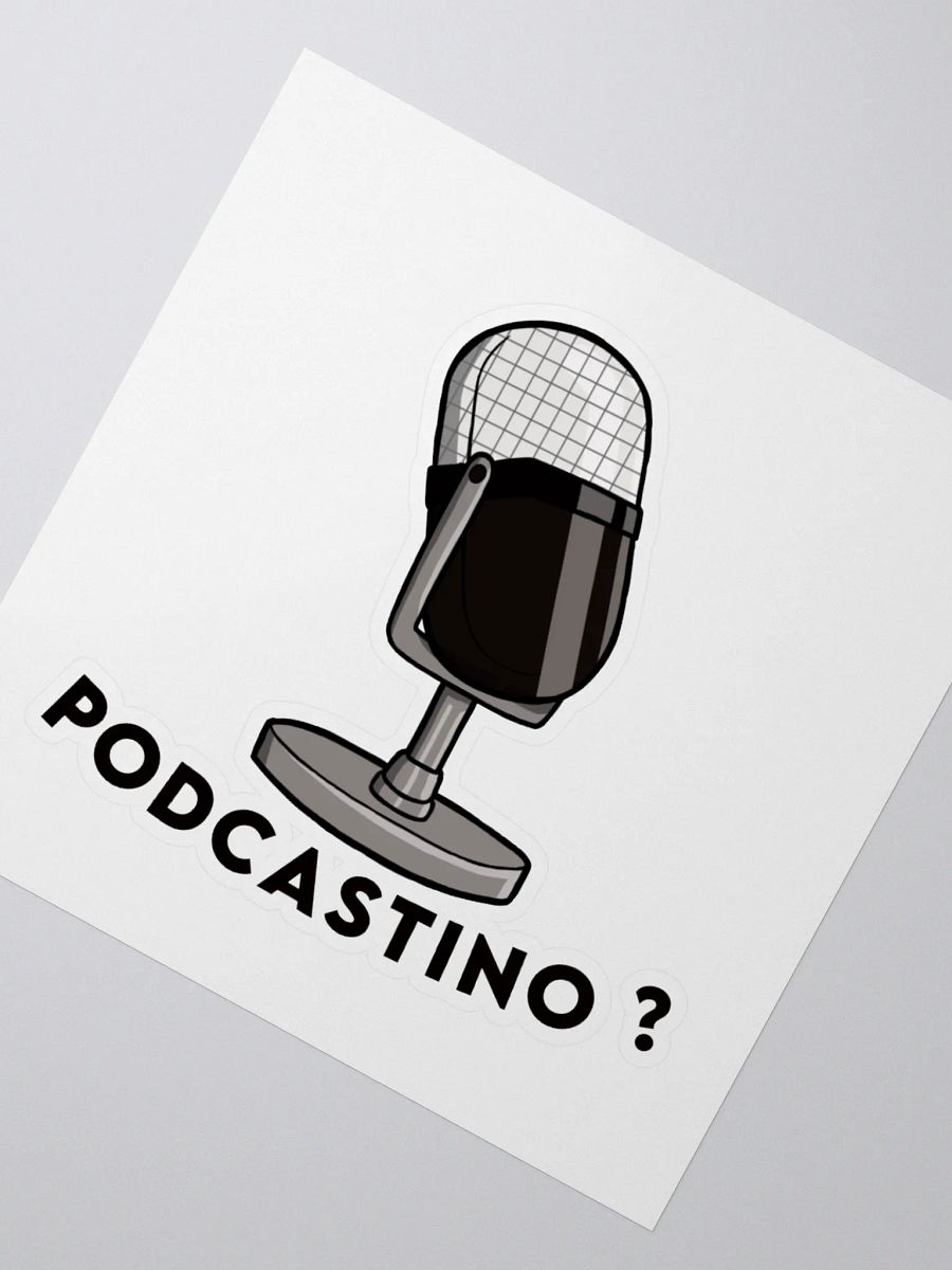 Podcastino - Sticker product image (2)