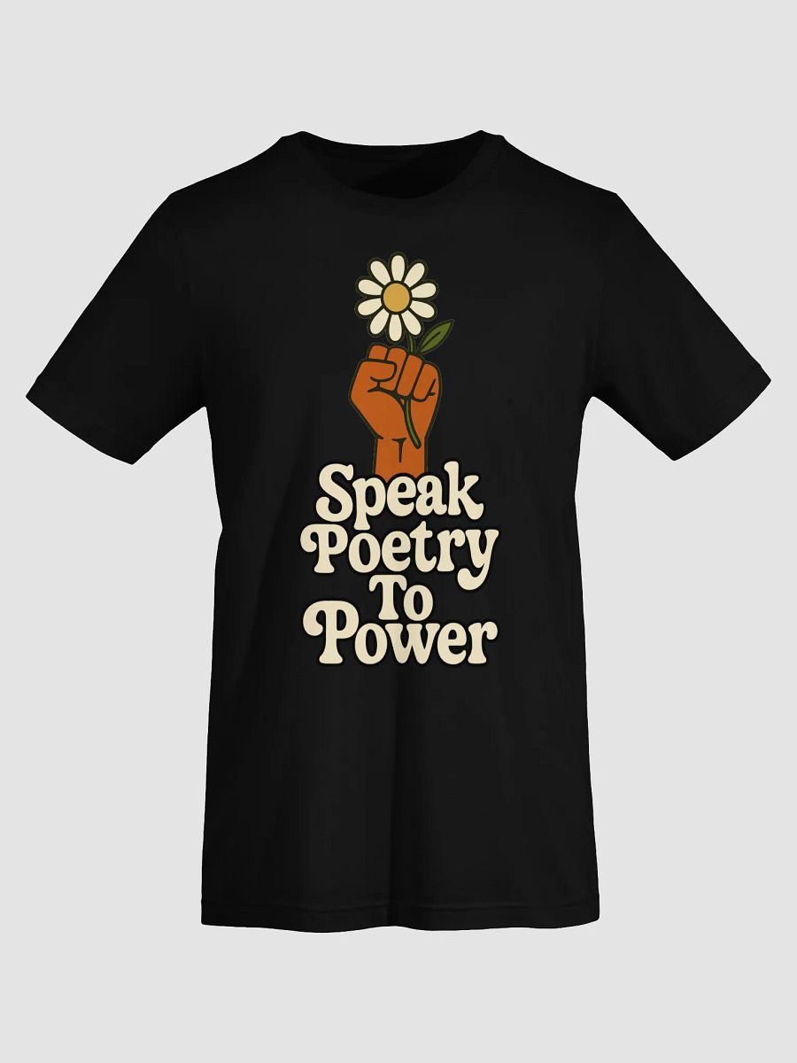 Speak Poetry To Power (Fist) Tee product image (5)