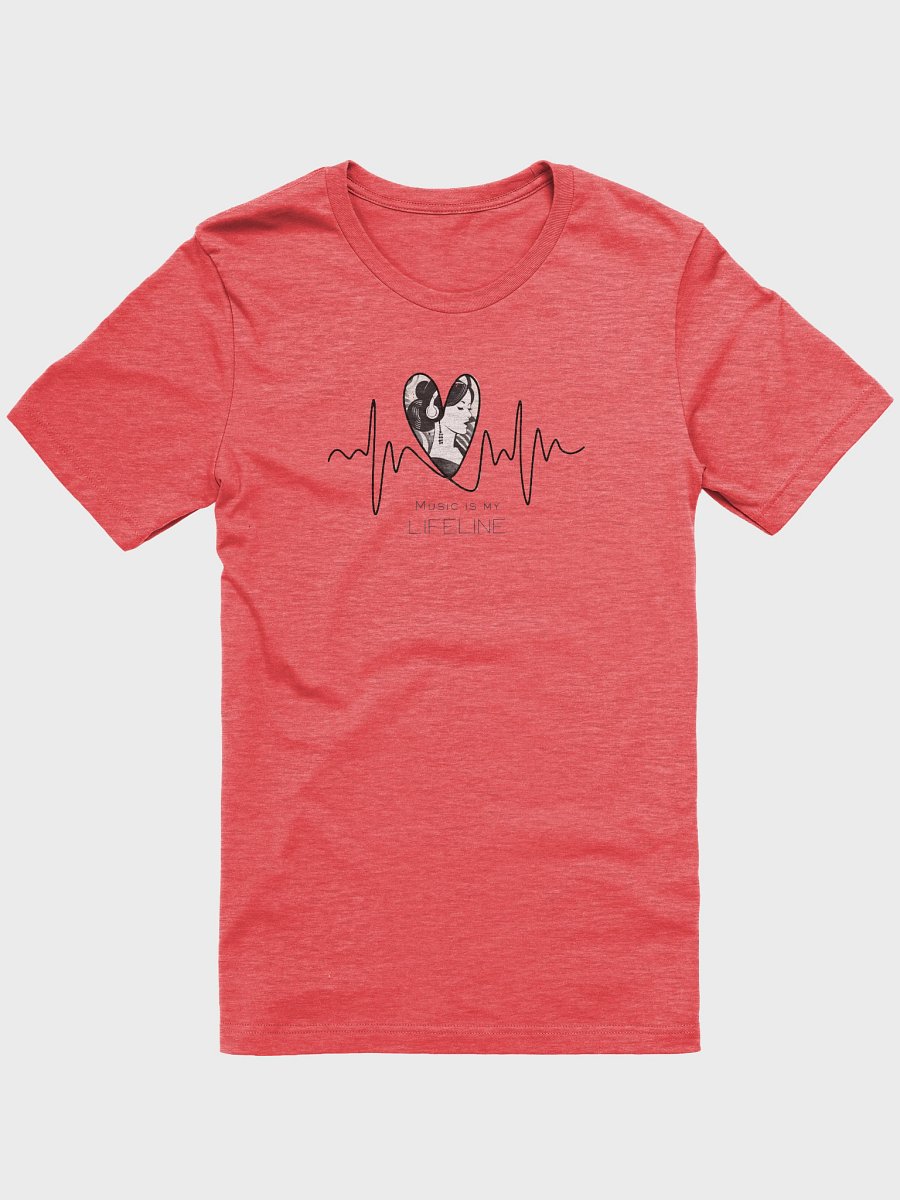 Music is my Lifeline Super Soft T-Shirt product image (1)