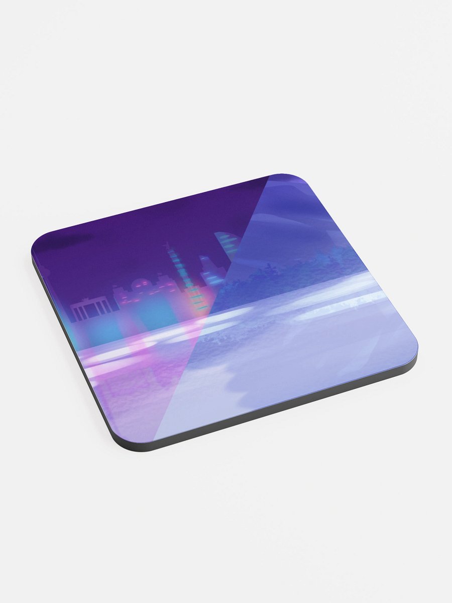 Art Fight 2025: "Split Stories" Glossed Cork Coaster product image (2)