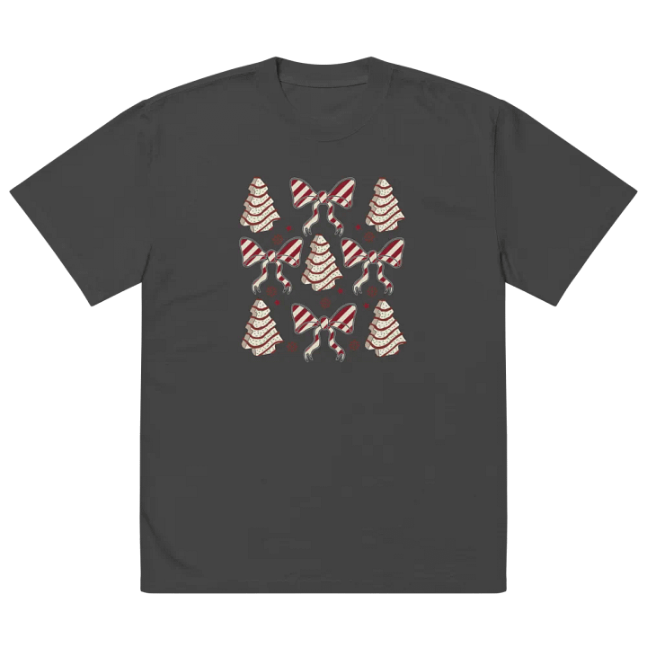 Festive Faded Christmas Tree T-Shirt product image (5)