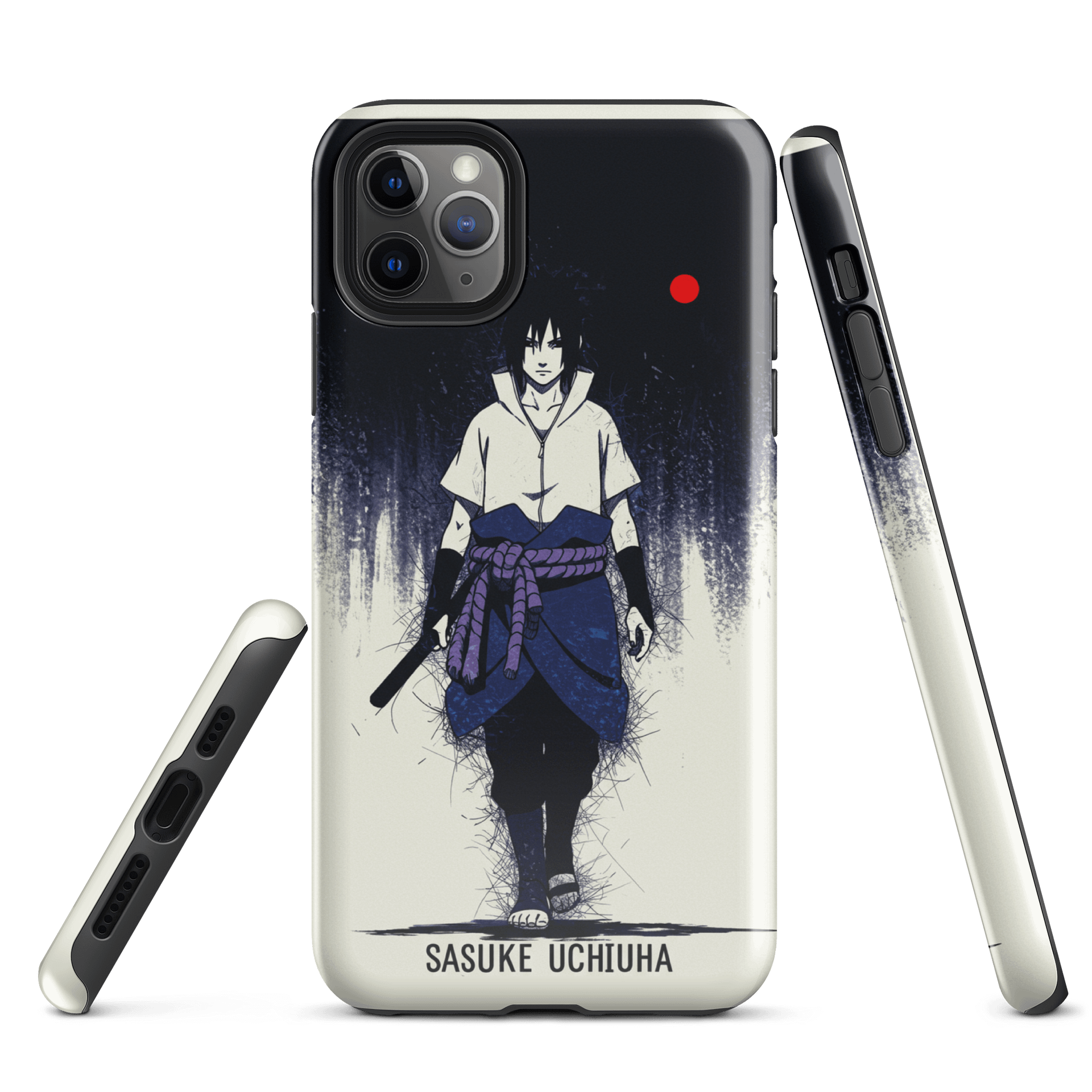 Sasuke Uchiha Phone Case | Path of the Avenger Graphic Art | Dark Aesthetic Naruto Manga Cover for iPhone & Samsung product image (3)