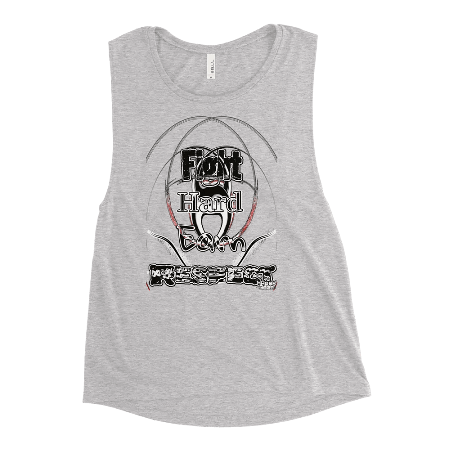 Fight Hard Earn Respect - Women's Flowy Muscle Tank product image (5)