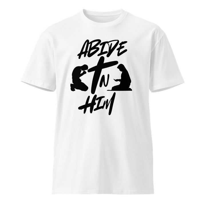 Abide In Him Christian Clothing – Faithful Kneel Premium T-Shirt product image (9)