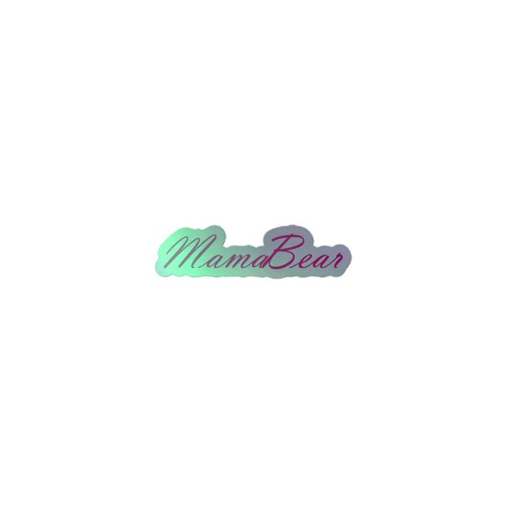 Mama Bear Name Sticker product image (1)