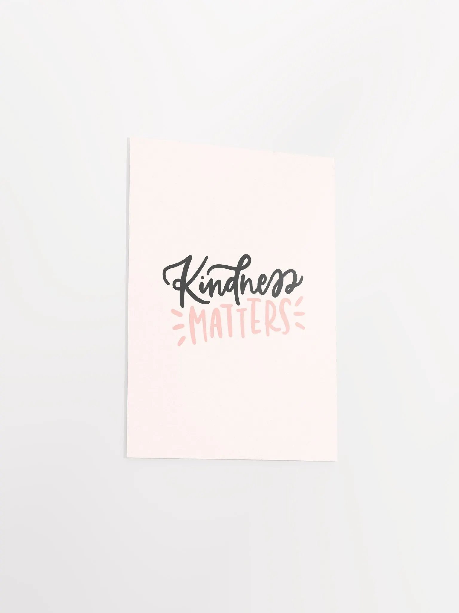 Kindness Matters Poster Print product image (4)