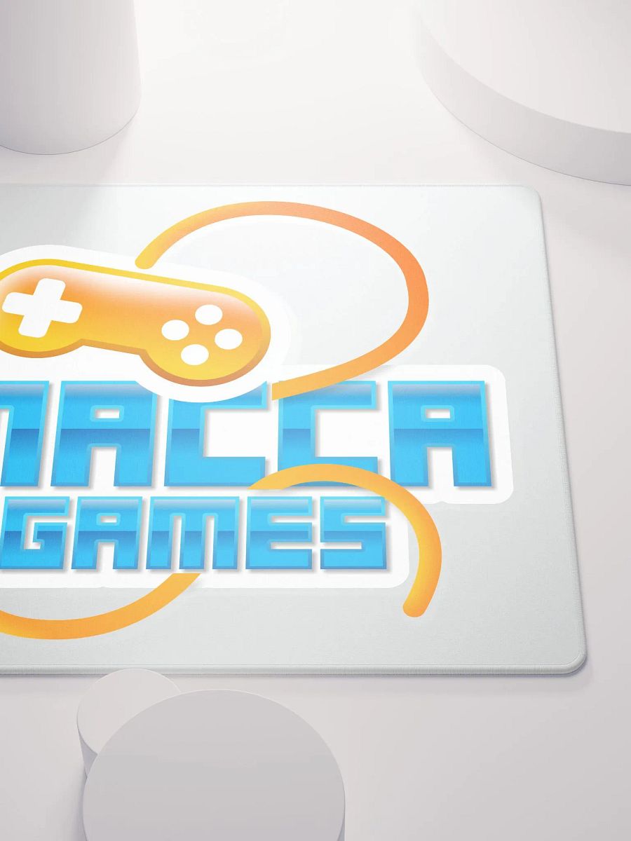Maccagames mouse pad logo product image (5)