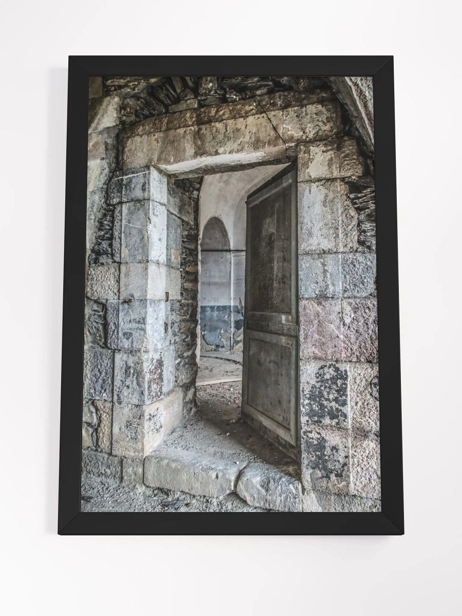 Print Fine Art The Forgotten Passage – Timeworn Fortress - Urbex France product image (7)