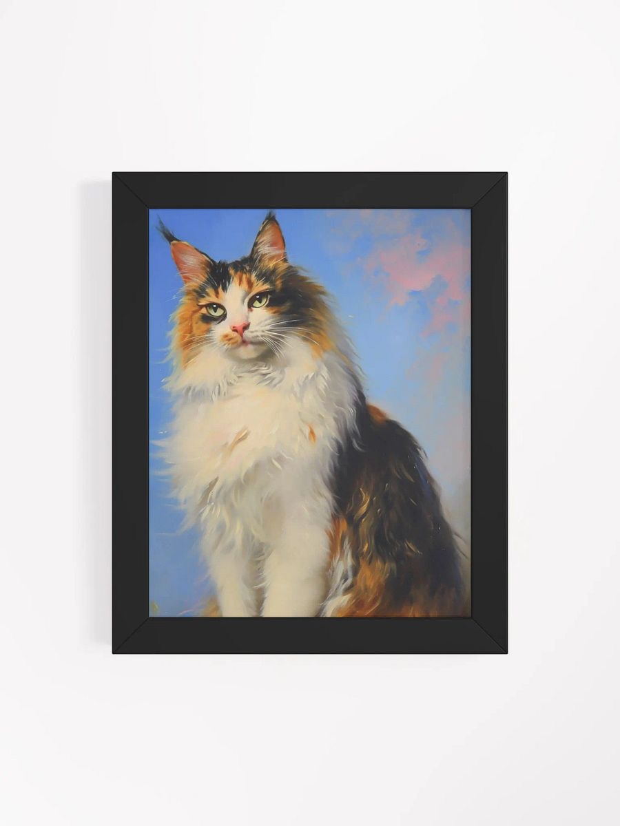 Majestic Calico Cat Matte Poster product image (7)