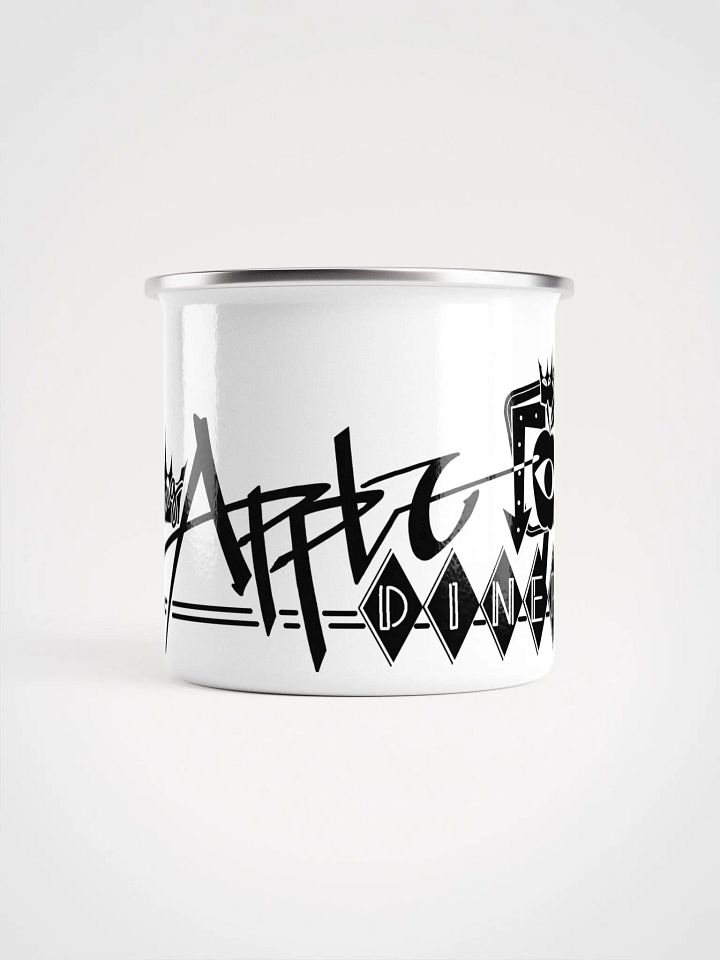 King Apple Diner (Black) ✦ Enamel Mug product image (2)