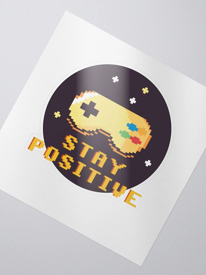 Stay Positive Sticker product image (2)