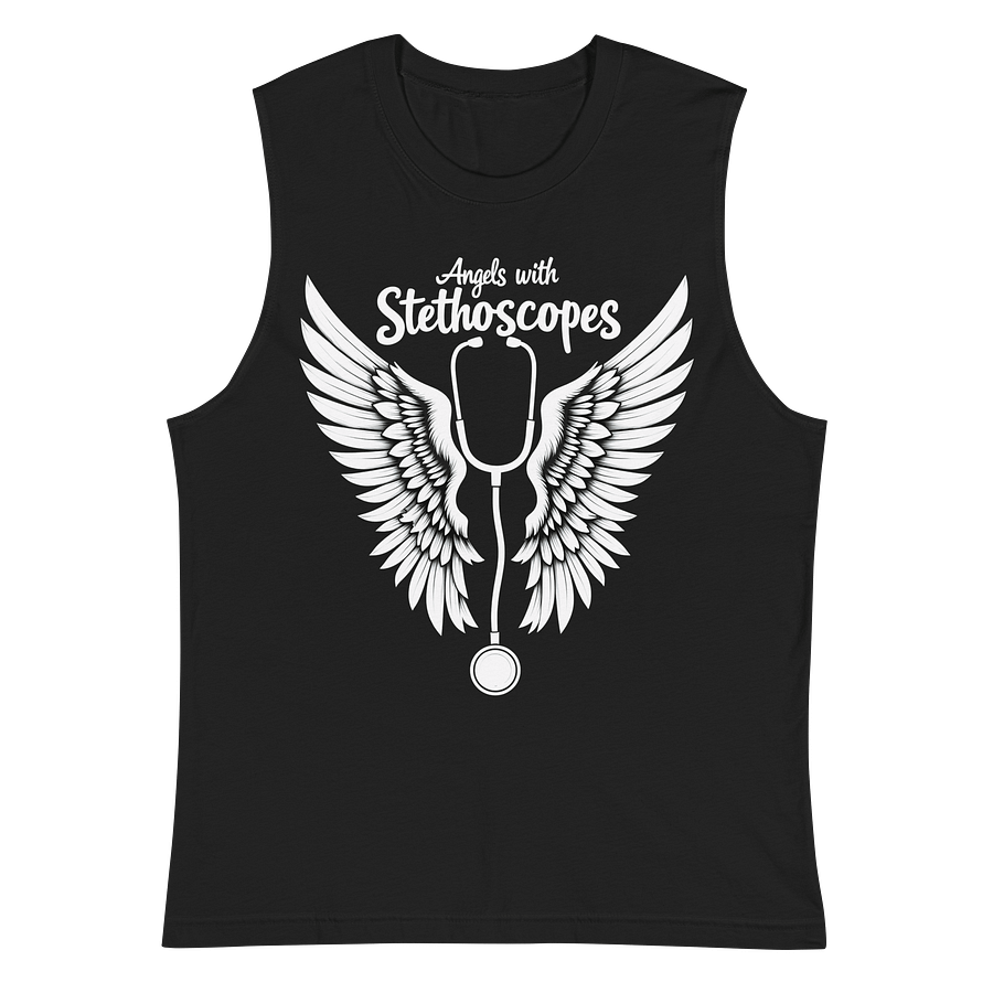 Angel Stethoscope Muscle Tank product image (2)